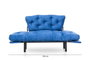 Atelier Del Sofa Nitta - Sofá-Cama de 2 Plazas Azul
